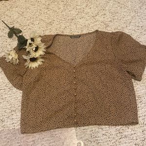 Super cute classy summer crop top